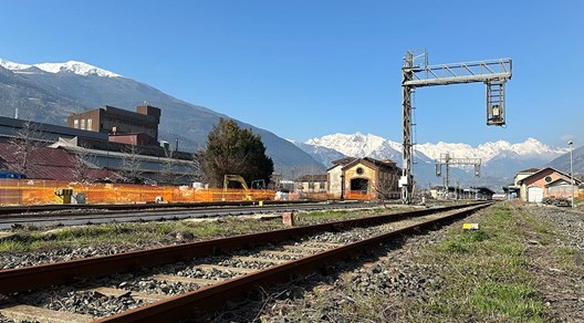 Linea ferroviaria Aosta-Ivrea: i lavori di elettrificazione entrano nella fase conclusiva
