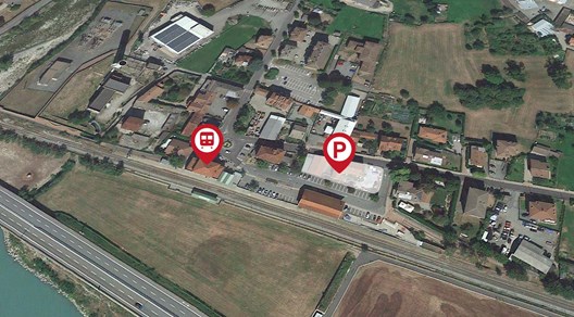 Costruzione parcheggio alla stazione ferroviaria di Pont-Saint-Martin